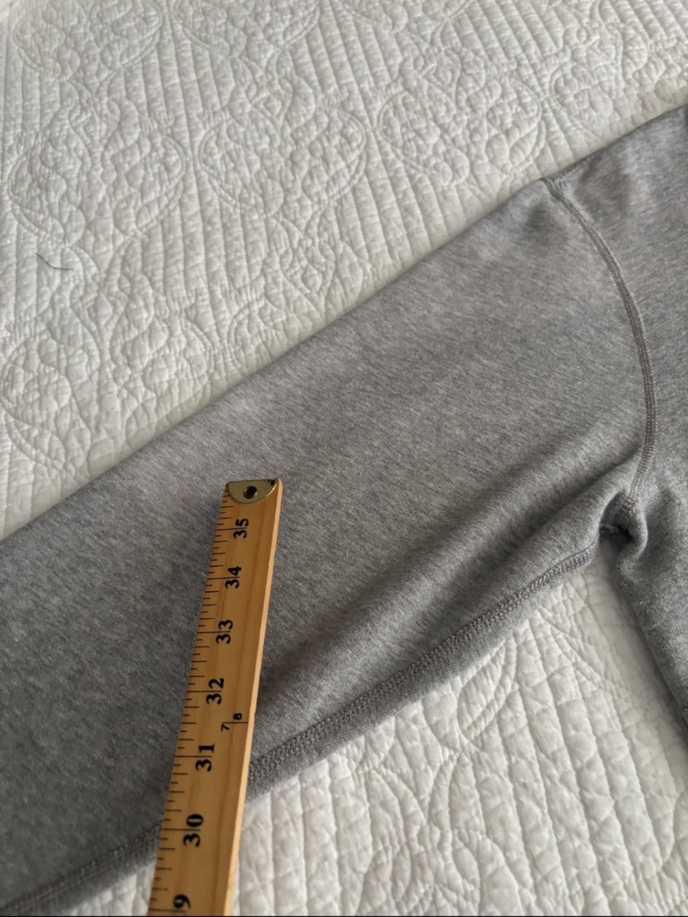 Polo Ralph Lauren Gray Polo Bear Fleece Crewneck Sweatshirt Blazer Jeans Size XL - Picture 8 of 16